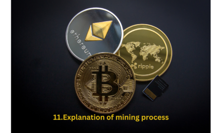 Mining and Consensus Mechanisms: Explanation of mining process