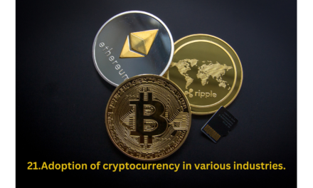 Use Cases and Applications: Adoption of cryptocurrency in various industries.