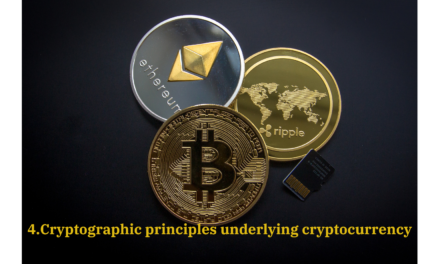 How Cryptocurrency Works: Cryptographic principles underlying cryptocurrency